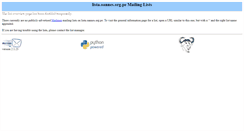 Desktop Screenshot of lista.oannes.org.pe
